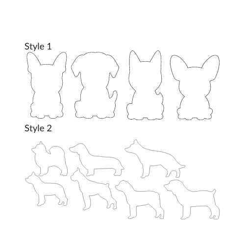 Pet Themed Shapes