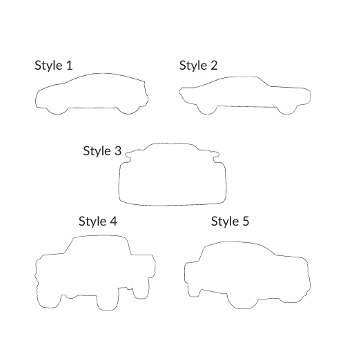 Vehicle Themed Shapes